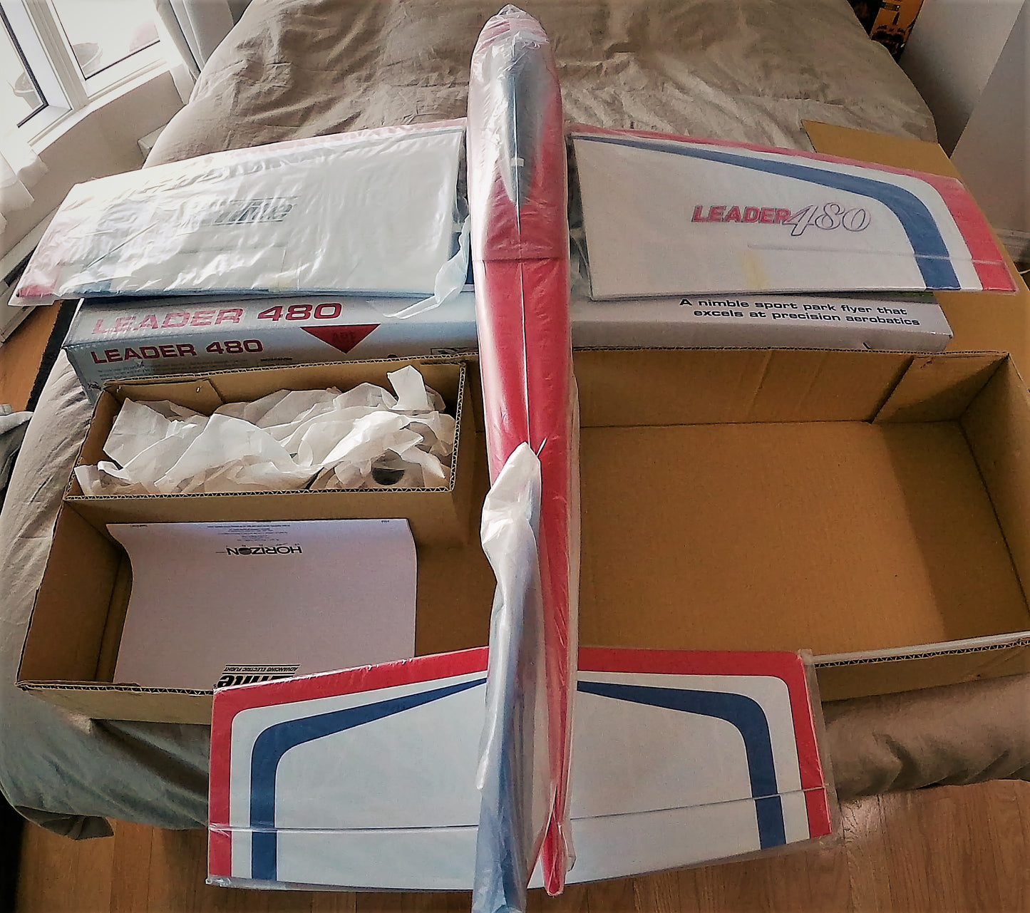 E-Flite Leader 480 ARF Almost ready to fly Horizon Hobby